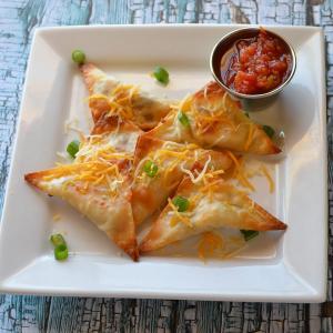 Baked Jalapeno Chicken and Cheese Wontons_image