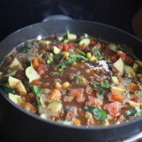 Southwestern Vegetarian Lentil Soup_image