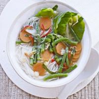 Noodle broth with Thai flavours image