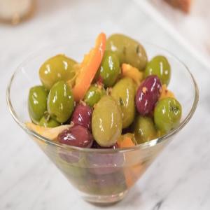 Warm Citrus Marinated Olives - Giadzy_image