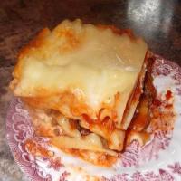 Baked Three Cheese Lasagna image