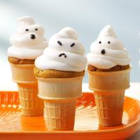 Ghostly Cupcake Cones_image