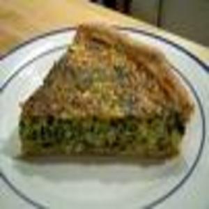 Homemade Ham & Spinach Quiche_image