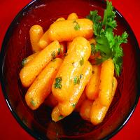 Baby Carrots with Lemon and Parsley image