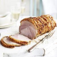 Italian-style roast pork with crispy crackling image