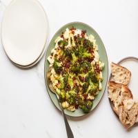 Egg Salad With Grilled Broccoli and Chili Crisp image
