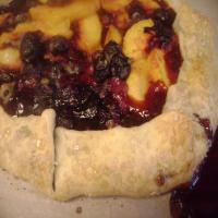 Blueberry and Peach Galette_image