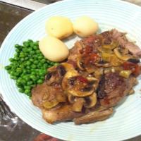 Soprano's Pork Chops with Vinegar Peppers_image