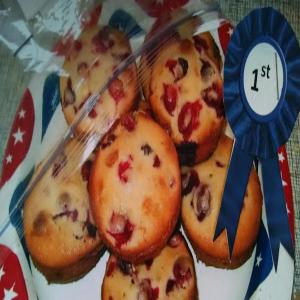 Cranberry White Chocolate Muffins_image