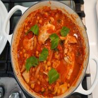 Chicken with Chickpea and Tomato Ragu image