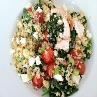 Quinoa With Spinach, Tomato and Chicken image