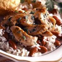 Cilantro Chicken With Beans & Rice_image