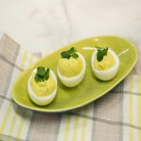 Avocado Deviled Eggs image