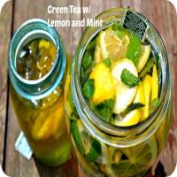 Green Tea With Lemon and Mint_image