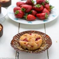Low Sugar Skinny Strawberry Muffins_image