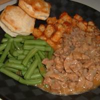 Sausages in Onion Gravy_image