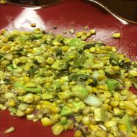 Grilled Corn and Poblano Salad with Chipotle Vinaigrette_image