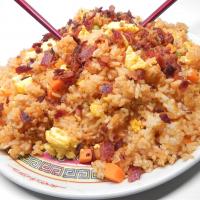 Fried Rice with Bacon and Sriracha image