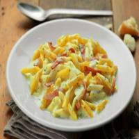 Creamy Herb & Garlic Pasta Carbonara_image