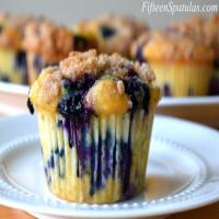 Blueberry Meyer Lemon Muffins with Streusel Crumb Topping Recipe - (4.5/5) image