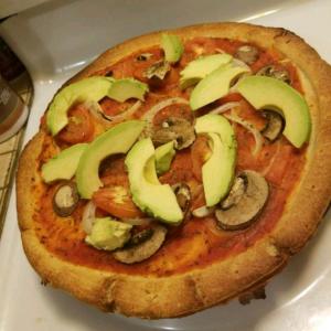 Healthy Vegan Pizza image