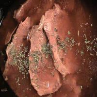 Steak in The Crock Pot_image