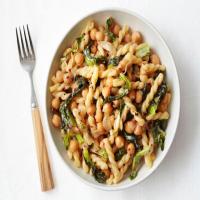 Pasta With Escarole and Chickpeas image