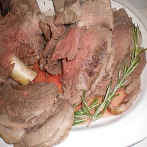 Leg of Lamb With Garlic and Rosemary image