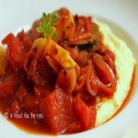 Vegetable Ragu with Creamy Mascarpone Polenta Recipe - (4.4/5)_image
