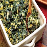 Cauliflower and Broccoli Flan with Spinach Béchamel Recipe - (4.3/5) image