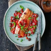 Trout with tomato sauce image