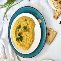 Rich & Healthy Curry Lentil Hummus (Oil free & Vegan)_image