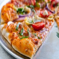 The Best Recipe for Homemade Thin Crust Pizza:_image