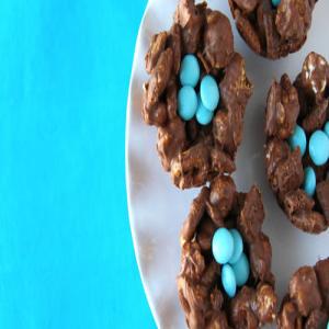 No-Bake Chocolate Chex Mix™ Popped Nests_image