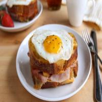 Ham and Cheese-Stuffed French Toast image