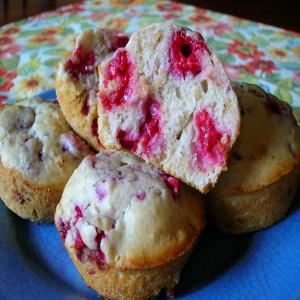 Raspberry Oat Muffins image