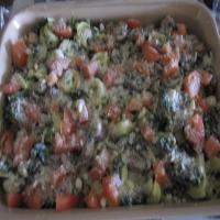 Creamed Spinach and Tortellini Casserole image