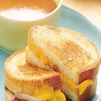 Onion and Bacon Cheese Sandwiches image