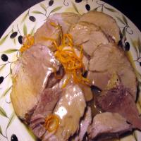 Orange Herbed Pork Roast for the Crock Pot! image