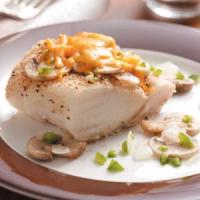 Baked Cod with Mushrooms image