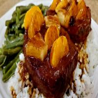 Pork Chops in Orange-pineapple Sauce_image