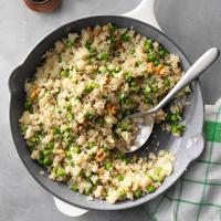 Quinoa with Peas and Onion image