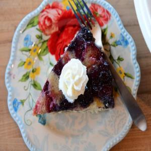 Boozy Berry Upside-Down Cake image