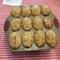 Apple Nut Muffins with streusel topping image