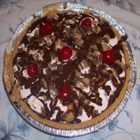 Chocolate Cherry Ice Cream Pie image