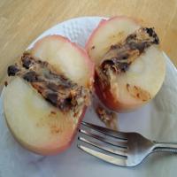 Chocolate Nut Butter Baked Apples (No Added Sugar) image