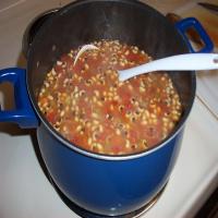 Beef and Black-Eyed Pea Soup_image