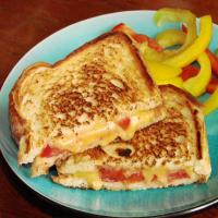 Grilled Tomato and Cheese Sandwiches image