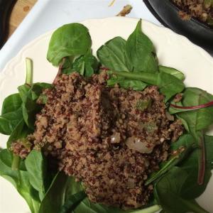 Dirty Quinoa with Venison Burger_image