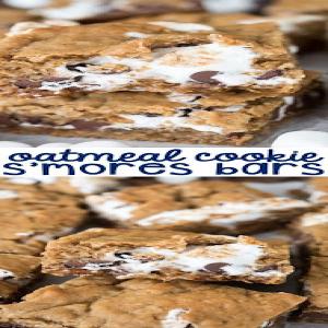 Oatmeal Cookie S'mores Bars_image